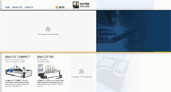 Desktop Screenshot of cuttermachine.com.ar